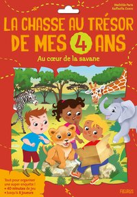LA SUPER CHASSE AU TRESOR DE MES 4 ANS - AU COEUR DE LA SAVANE