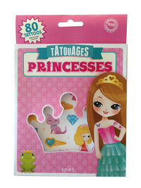 TATOUAGES PRINCESSES - 80 TATTOOS TEMPORAIRES LAVABLES - JOUET