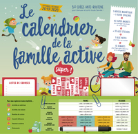 Le calendrier de la famille super active 2019-2020