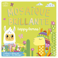 Mosaïque brillante happy lamas !