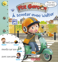 A scooter avec Walter