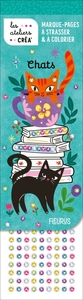 MARQUE-PAGES A STRASSER ET A COLORIER - CHATS