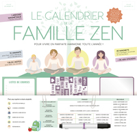 Le calendrier de la famille zen 2019-2020