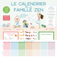 Le calendrier de la famille zen 2020-2021