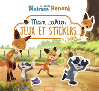 Mon cahier jeux et stickers   Le terrier