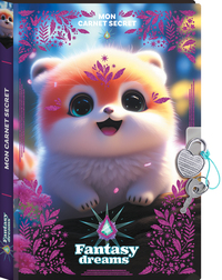 Mon carnet secret - Chiot câlin - Fantasy Dreams
