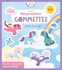 MES PREMIERES GOMMETTES - JOLIES LICORNES