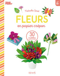 Fleurs en papier crépon