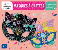 Mes masques à gratter pour toutes les fêtes