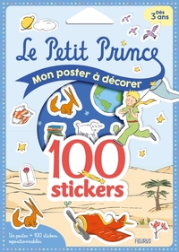 Mon poster à décorer - 100 stickers - Petit Prince