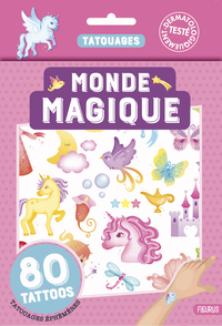 MONDE MAGIQUE - 80 TATTOOS - JOUET