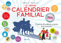Le grand calendrier familial 2017/2018