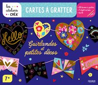 Mes cartes à gratter - guirlandes et petites décos