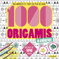 1000 origamis à colorier