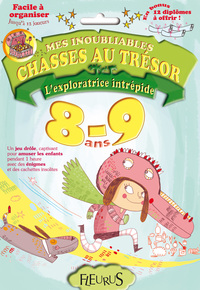 CHASSES AU TRESOR - L'EXPLORATRICE INTREPIDE 8/9 ANS - FACILE A ORGANISER !
