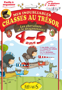 CHASSES AU TRESOR - LES CHEVALIERS ET LE DRAGONOSAURE 4/5 ANS - FACILE A ORGANISER !