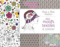 MES MOTIFS TEXTILES A COLORIER
