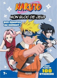 Mon bloc de jeux Naruto (+ stickers) - Des équipes au combat !