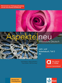 Aspekte neu B2 - Livre + cahier (VOLUME 2) hybride