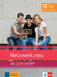 NETZWERK NEU A1.2 - LIVRE + CAHIER D'EXERCICES HYBRIDE