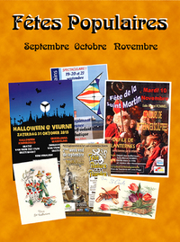 FETES POPULAIRES: septembre, octobre, novembre