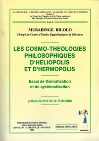 LES COSMO-THEOLOGIES PHILOSOPHIQUES D'HELIOPOLIS ET D'HERMOPOLIS VOL 2