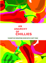 An Anarchy of Chillies: Gift Wrapping Paper Book /anglais