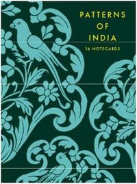 PATTERNS OF INDIA: 16 NOTECARDS /ANGLAIS