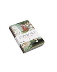 CATS IN ART: A6 NOTEBOOKS /ANGLAIS