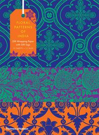 FLORAL PATTERNS OF INDIA GIFT WRAPPING PAPER BOOK /ANGLAIS