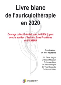 LIVRE BLANC DE L AURICULOTHERAPIE EN 2020