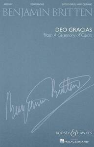 A CEREMONY OF CAROLS OP. 28, NO. 10 CHANT