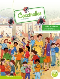 COCCINELLES... EN FRERES - LIVRE ENFANT (5-8 ANS) AVEC UN CD AUDIO