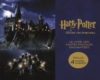 HARRY POTTER, LE LIVRE DES CARTES POSTALES L'ECOLE DES SORCIERS