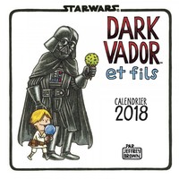 STAR WARS - FAMILLE VADOR - LE CALENDRIER MURAL 2018