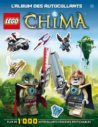 LEGO LEGENDS OF CHIMA, L'ALBUM - LEGO LEGENDS OF CHIMA, LALBUM DES AUTOCOLLANTS