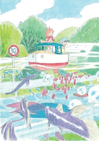 PAPETERIE GHIBLI - CARNET GHIBLI : PONYO SUR LA FALAISE