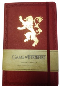 GAME OF THRONES - CARNETS - T03 - GAME OF THRONES : CARNET MAISON LANNISTER