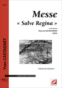 Messe « Salve Regina » pour chœur (SATB) et orchestre