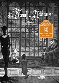 LA FAMILLE ADDAMS, LE COFFRET DE CARTES POSTALES