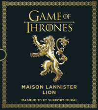 GAMES OF THRONES, LE MASQUE LANNISTER