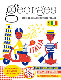 MAGAZINE GEORGES N 42 - ITALIE - ILLUSTRATIONS, COULEUR