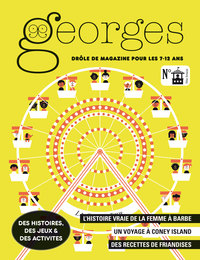 MAGAZINE GEORGES N 43 - FETE FORAINE - ILLUSTRATIONS, COULEUR