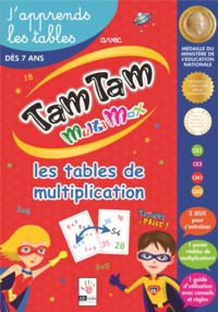 Tam Tam Multimax - J'apprends les tables de multipliaction - Coffret