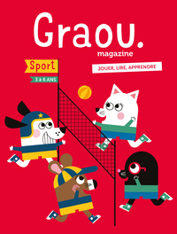 MAGAZINE GRAOU N 14 - LE SPORT - ILLUSTRATIONS, COULEUR