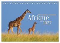 Afrique - Photographie animalière (Calendrier de bureau 2027 DIN A5 vertical), CALVENDO calendrier mensuel