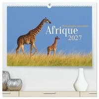 Afrique - Photographie animalière (Calendrier mural haut de gamme 2027 DIN A2 vertical), CALVENDO calendrier mensuel
