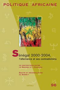 POLITIQUE AFRICAINE N-096-SENEGAL 2000-2004