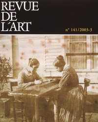 Revue de l'art n° 141 vol 3/2003