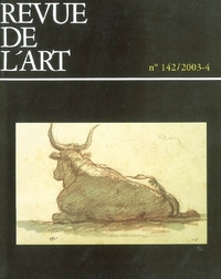 Revue de l'art n° 142 vol 4/2003